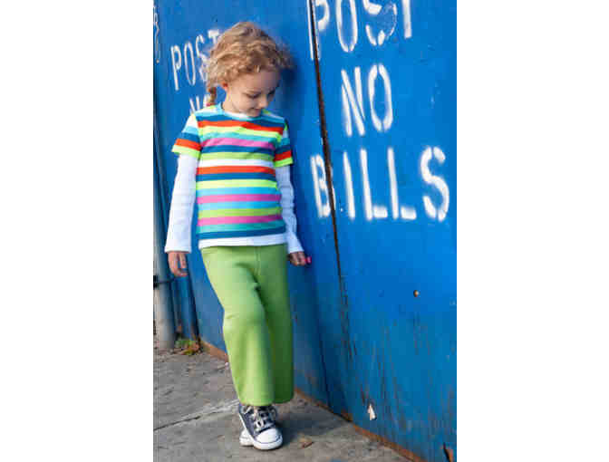 Knit Wool Longies in the color 'Celine'