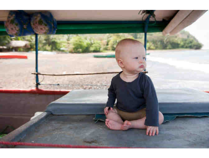 Knit Wool Diaper Cover in the color 'Calypso'