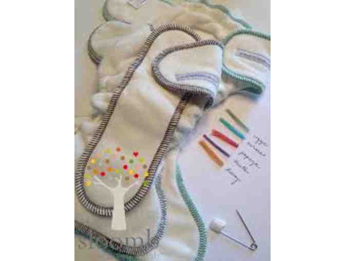 Calypso Snapless Cloth Diaper in the color 'Siren'