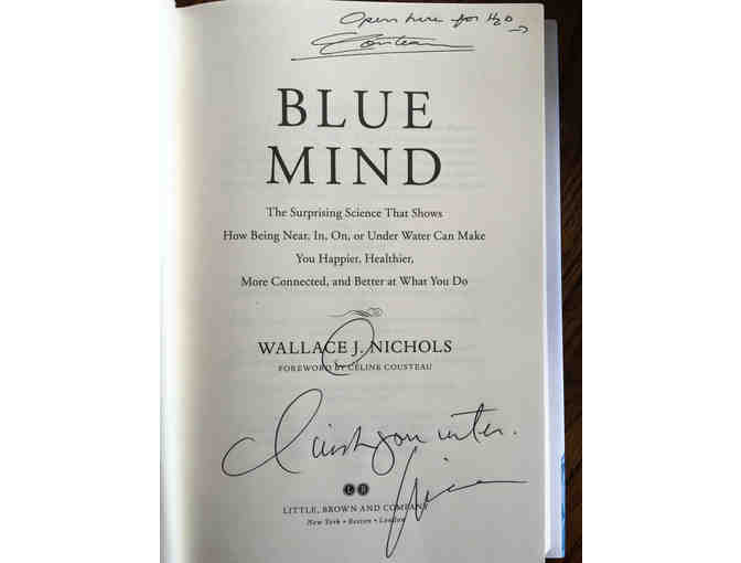 Blue Mind - Autographed by Wallace 'J' Nichols and Celine Cousteau