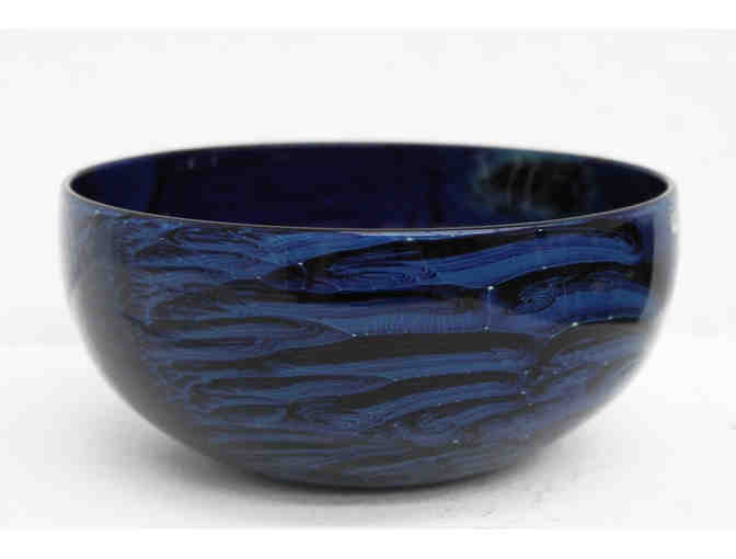 Celestial Blue Bowl by Josh Simpson
