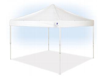E-Z UP Pyramid II Plus 10'x10' Instant Shelter - White