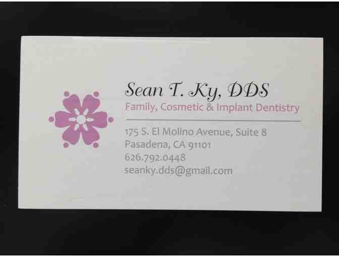 Nice and bright smile with Dr. Sean T. Ky!