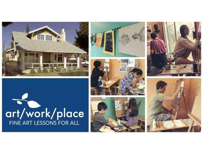 One Month Art Lessons at art/work/place