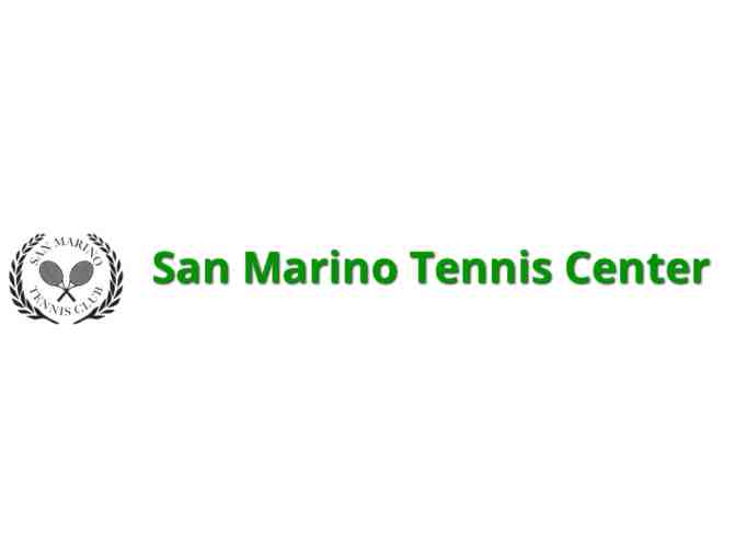 Lessons at San Marino Tennis Center