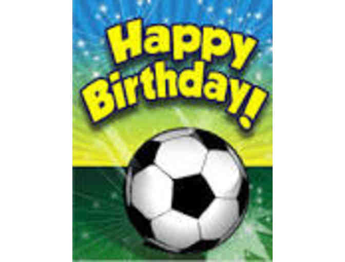 Club Soccer Birthday Party Package