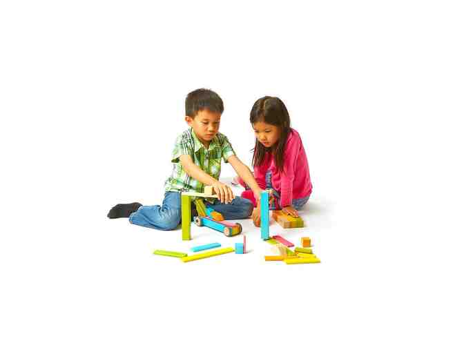 Tegu Magnetic Wooden Blocks - Classroom Kit