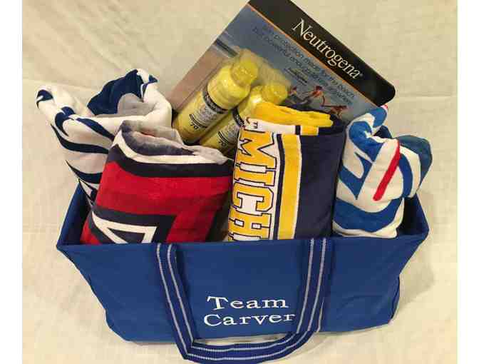 Team Carver Tote with Team Towels