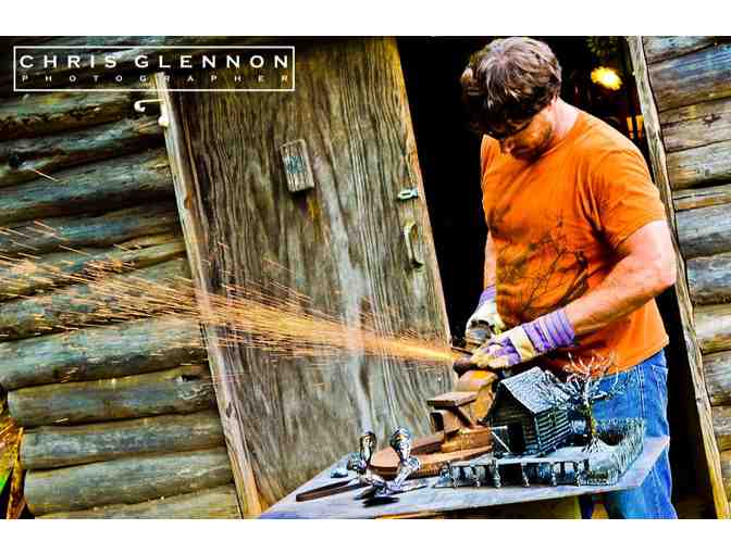 Metal Sand Dollar By Buck Doughty