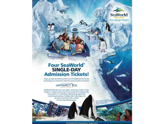 SeaWorld and Aquatica Ticket Package