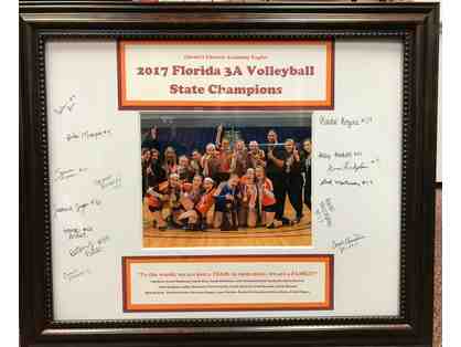 2017 State Champion Volleyball Team Signed Team picture