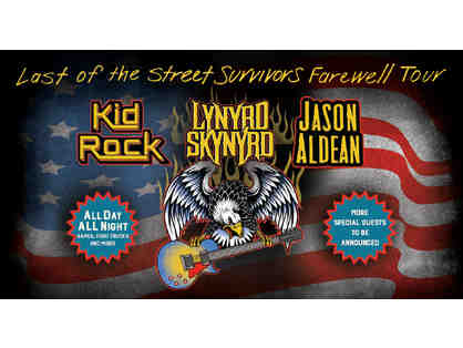 Lynyrd Skynyrd "Last of the Street Survivors Farewell Tour" - Sept 2 Jax, FL-Club Seats