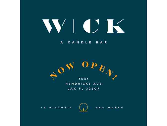 Wick: A Candle Bar Gift Certificate to make two (2) soy candles
