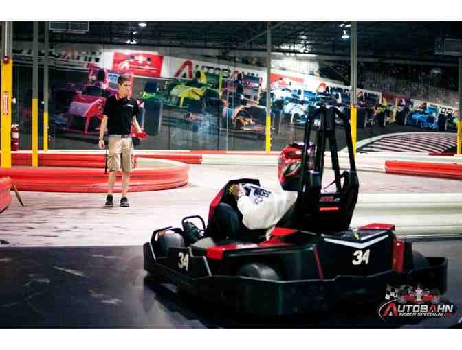 Autobahn Indoor Speedway - Two Gift Certificates with Two Options for Fun