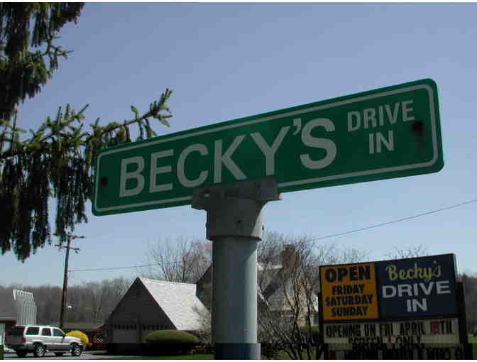 2 Tickets to Becky's Drive-In