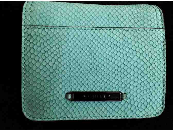 Ciuti Aqua Leather Handbag