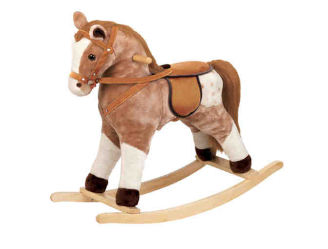 Steel Frame Rocking Horse with Sound