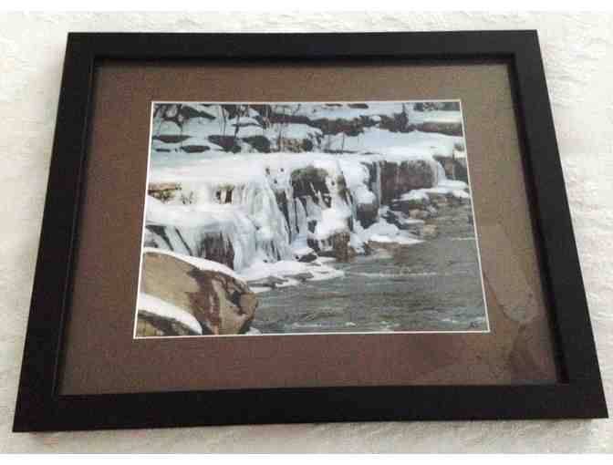 'Winter Falls' Framed Photograph by Audrey Steinhorn '60