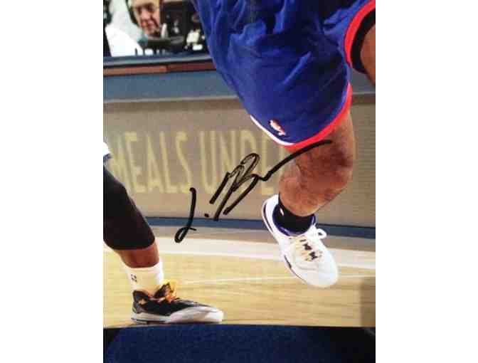 Autographed Philadelphia 76ers Lorenzo Brown Photo