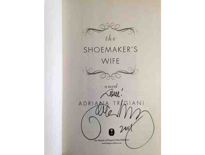 'The Shoemaker's Wife' by Adriana Trigiani, Autographed Book