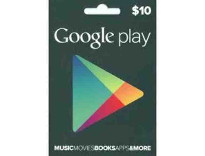 $10 Google Play Card - Photo 1