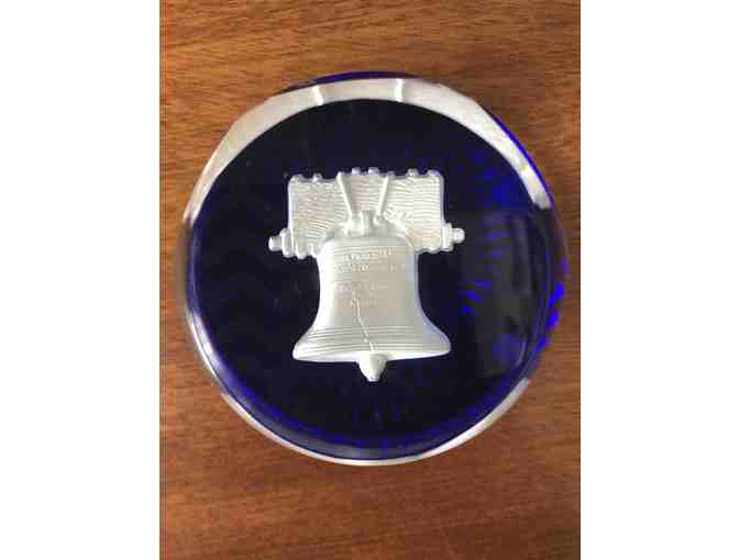 Baccarat Liberty Bell Paperweight
