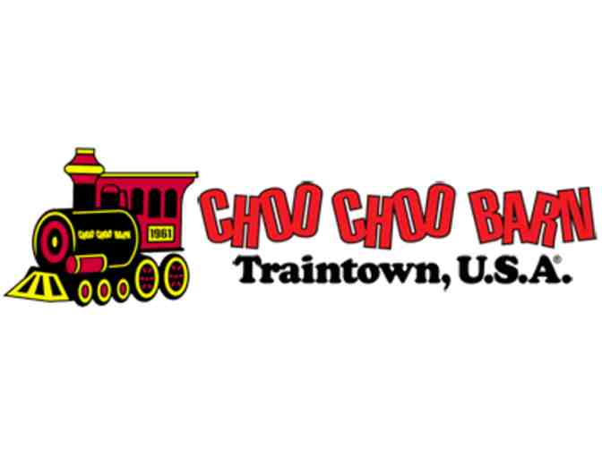 Admission for four (4) adults or children to the Choo Choo Barn!