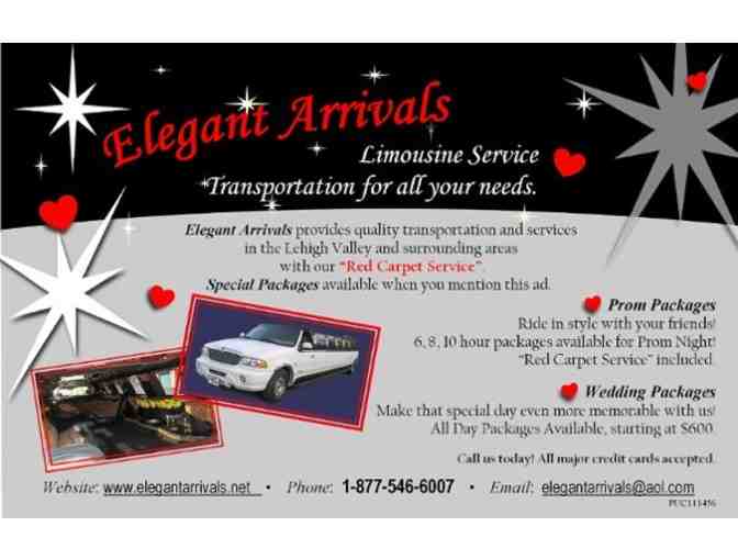 Elegant Arrivals Limousine $50 Gift Certificate - Photo 1