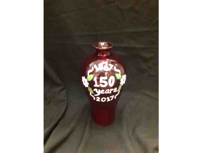 150th Anniversary Hand-painted Vase - Photo 2