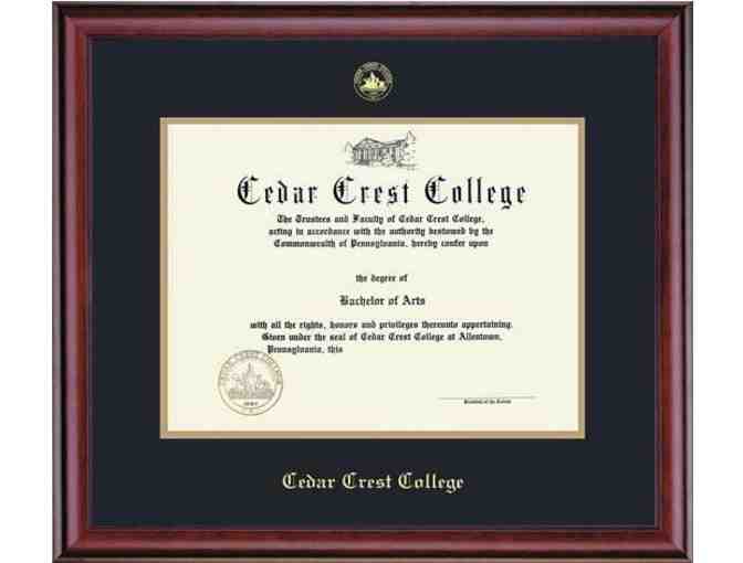 Cedar Crest College Diploma Frame