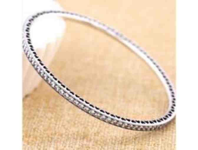 Pandora Twinkling Forever Bangle - Clear CZ 7.9 inches