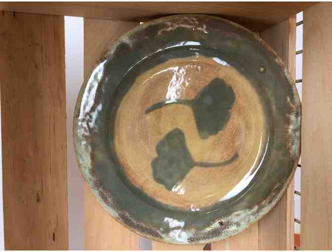 Gingko hand-painted Plate