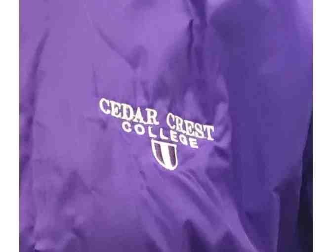 Purple Cedar Crest College Hooded Jacket (L)