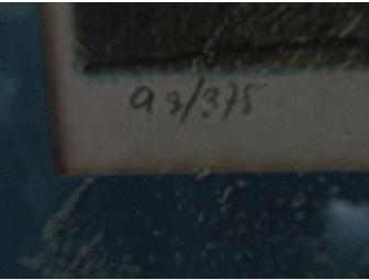 Original Still Life Lithograph signed and numbered by artist, LUZ