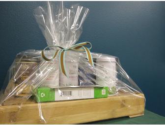 Bamboo Tea Set with organic teas set on Bamboo Tray