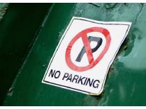 Reserved CCHS Parking Space