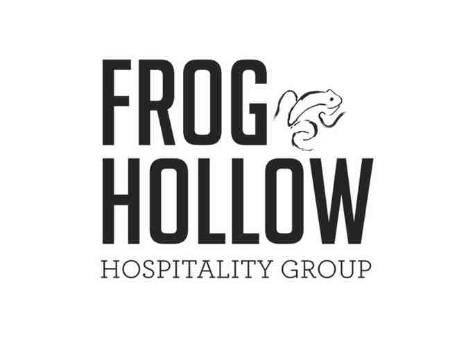 $50 gift card to Frog Hollow Hospitality Group