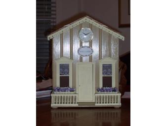 Custom Hand-made Doll House Clock - David Aliamus