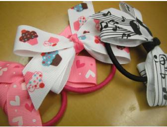 Handmade by Heather - young child hair accessory set (Package A)