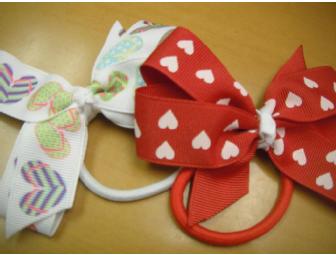 Handmade by Heather - young child hair accessory set (Package B)