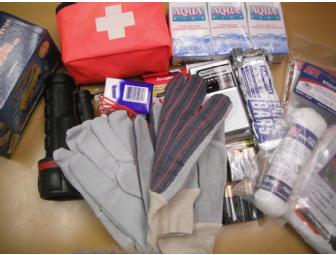 Car or Office Emergency Backpack Kit