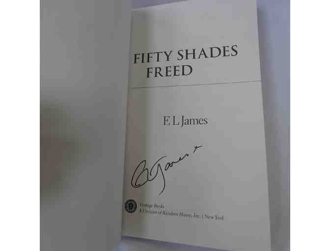 Autographed Books--'Fifty Shades of Grey' Book Set