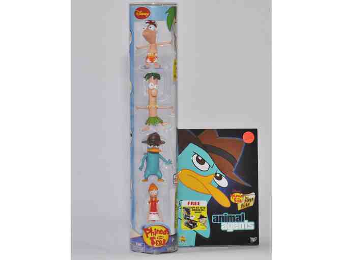 Disney Movie DVD Pack with Phineas and Ferb Action Figures