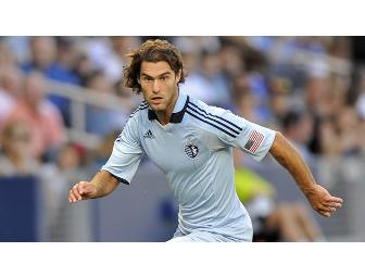 Graham Zusi Autographed Soccer Ball (1 of 3 available)