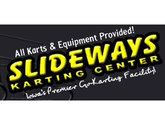 Ticket Package for 3 at Sideways Go-Karting