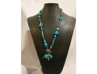 Handmade Blue Turquoise Necklace