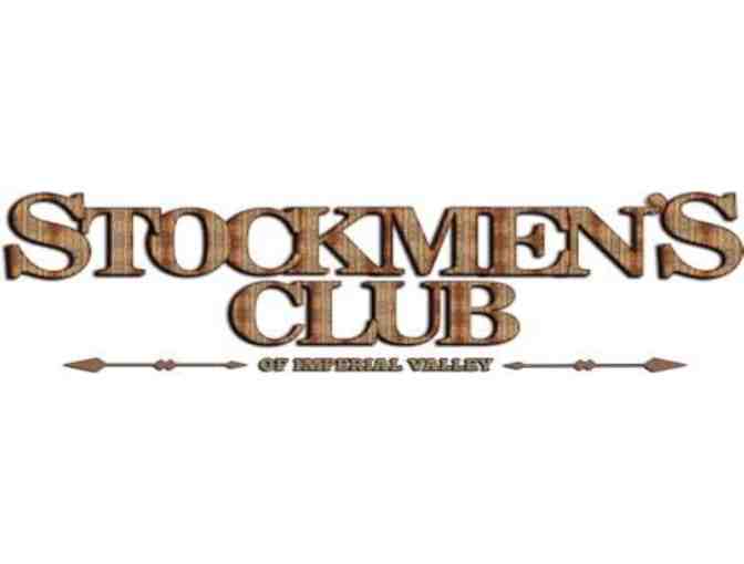 Private Dinner for 10 at Stockmen's Club of Imperial Valley