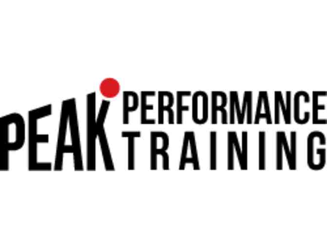 Peak Performance In-Home Training Start Up Session