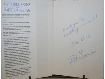 'The Three Signs of a Miserable Job' by Patrick Lencioni