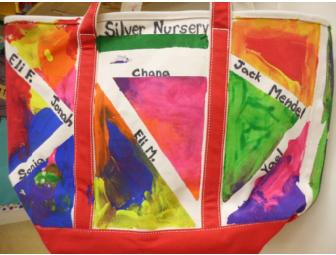 Class Tote - Silver Nursery